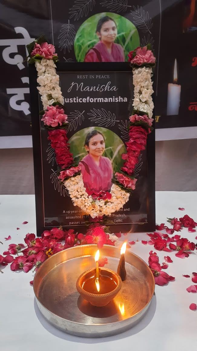 Protest for Bahan Manisha